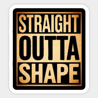 Workout clothes funny Sticker